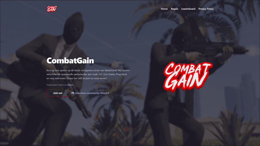 CombatGain Website